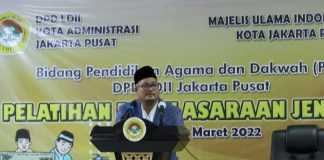Ketua Umum MUI Jakarta Pusat Apresiasi Kegiatan Pelatihan Pemulasaraan Jenazah LDII Jakarta Pusat