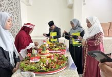 Kreatif dan Meriah, LDII Gambir Helat Lomba Kreasi Tumpeng HUT ke-81 RI
